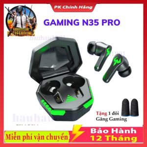 Tai nghe Bluetooth Gaming TWS Không dây N35 cảm biến chạm không có độ trễ âm hai chế độ 9DBass Căng Bảo Hành 12 Tháng