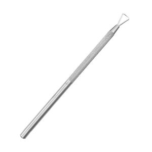 DUTRIEUX | 1/2Pcs Stainless Steel Cuticle Pusher Dual  Metal Dead Skin Remover Portable Nail Cleaning Tool for Manicure Pedicure