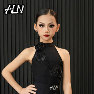 AILANGNA | Trang Phục Múa Latin Cho Bé Gái Bao Gồm Váy Ngắn
