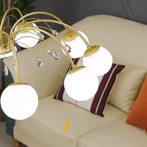 Modern Ceiling Chandelier For Living Room Pendant Lamp Tri Color LED Light Bar Counter Drop Lamps Dining Hanging Lights