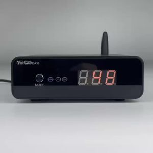 YJCO HiFi ES9038Q2M DAC Bluetooth 5.4 Receiver LDAC Lossless Audio Decoder Coaxial Optical USB RCA Output for Amplifier Speaker