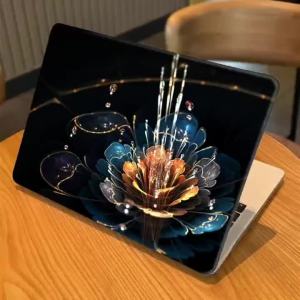 Flower Pattern Laptop Case for MacBook Air 13 M4 2025 Cover M3 A3113 2024 Air 13.6 Funda for Pro M2 13 14 16 M4 Max Print Case