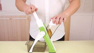 เครื่องตัดผักอเนกประสงค์ เครื่องสไลด์ผัก สไลด์หมู อุปกรณ์สไลด์ผัก ใบมีดสแตนเลส