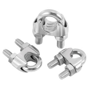 BAIRUITE | 304 Stainless Steel Wire Rope Clamp U-Bolt Wire Rope Clip