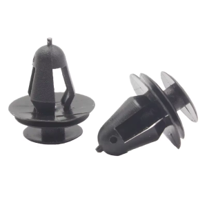 KCIMO 50Pcs Durable Plastic Car Retaining Clips Auto Fastener Rivets Push-in Clips for Door Panel Bumper Fender Interior