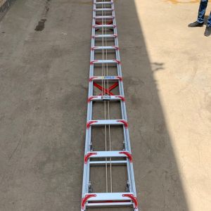 Aluminum Alloy Thickened Extendable Step Ladder