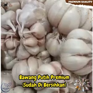 Bawang Putih Premium Segar Fresh Bersih Honan 250gr