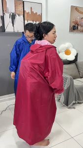 Áo Mưa Dây Kéo Vải Dù Tổ Ong - Hàng Xưởng Việt Nam (Giá sỉ Cao Cấp Nhiều màu tùy chọn hàng có sẵn)