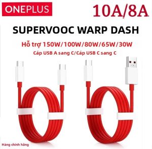 Cáp Sạc Chính Hãng Oneplus 150W 100W 80W 65W USB C Sạc Nhanh Cho OnePlus 13 13R 12 11 Nord 4 CE4 5 Tương Thích Với OPPO