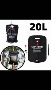 Large Capacity Portable Camping Shower Bag Outdoor Travel Hiking Picnic Water Storage Bag for Beach Swimming Wilderness Bathing