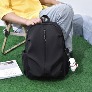 Mens Large Capacity Business Travel Backpack Double Shoulder Bag Computer Bag High School Student Book Bag Junior High School