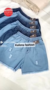 Celana Pendek Jeans 3/4 Jumbo - Fashionable & Fit BB 80kg