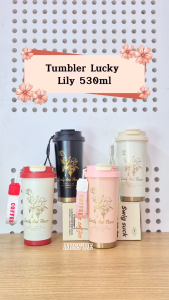 【SG Seller】530ml SS316 Tumbler Mug Heat and Cold Resistant Lily Mug Cup/