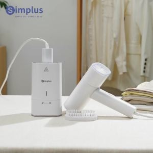 Simplus Handheld Steam Iron 1200w Garment Steamer for Clothes 22g/min 5s Fast Heat Foldable Portable for Travel