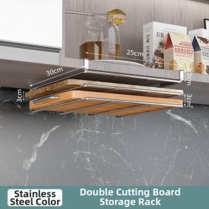 NIGESI | No-drilling Kitchen Hanging Storage Rack Kit