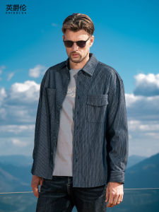 Enjeolon | Áo Sơ Mi Dài Tay Cityboy Denim