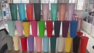 Ly nhựa kim cương cao cấp 700ml Cốc uống nước 2 lớp chất liệu nhựa thực phẩm PP giữ nhiệt 3-4 Tiếng