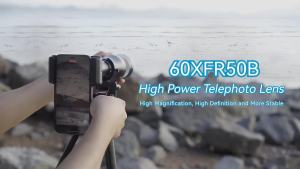 APEXEL 60X Mobile Phone Telescope Lens Astronomical Telephoto Zoom Lens with Extendable Tripod for iPhone Samsung All Smartphone