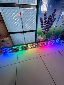 STROBO RUNNING TEXT 7 BARIS NEW ANIMASI