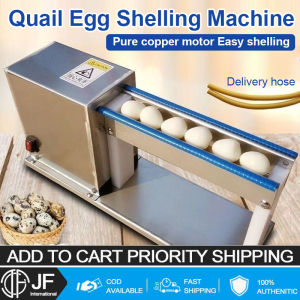 JF Electric Automatic Quail Egg Peeling Machine Commercial Small Food Grade Stainless Steel Efficient Lightweight