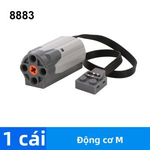 Động Cơ Điện Tốc Độ Cao 8883 M Dành Cho Lego Technic 600 Vòng/phút Tương Thích Với Các Chức Năng Power Functions Dùng Cho Lắp Ráp Mô Hình Xe Lửa/ô Tô MOC DIY.