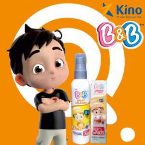 Paket Mandi Anak B&B Kids Riko Serries Sabun Mandi/Spray Cologne/Pasta Gigi+Sikat/Odol Riko