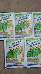 [TRUNG THIEN THINH] Combo 5 gói phân bón Bio SIÊU ĐẺ NHÁNH KÍCH RỄ HẠ PHÈN chuyên dùng cho lúa 25g