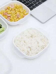 🥑Nico.33🥑 กล่องอาหาร ขนาดเล็ก สไตล์ญี่ปุ่น กล่องถนอมข้าว เข้าไมโครเวฟ พร้อมส่ง