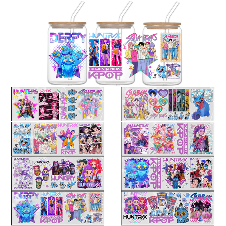 Autocollants Stickers Merch Rumi Mira Zoey Stickers Saja Boys