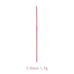1pc 2-10mm Aluminum Crochet Hooks Set Colorful Aluminum Knitting Needles Engraved Number Crochet Needles for DIY Knitting