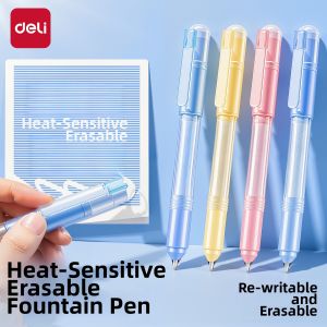 deli | Erasable Thermal Sensitive Correction Pen for Students 0.5mm