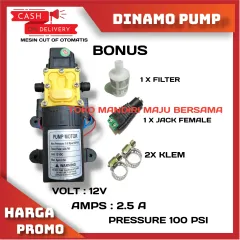 DUAL PUMP SINLEADER SL-DP16 130 PSI 12LPM / DINAMO POMPA DC DOBEL
