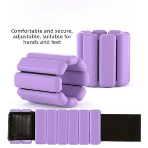 Weighted Wristband Bracelet Silicone Outdoor Sports Running Fitness Yoga Swimming Training Equipment MLD SH04