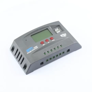 High-Efficiency MPPT Solar Charge Controller 12V/24V 30A/40A/50A/60A/100A with LCD Display and USB - Auto Work Long-Lasting 5-Year Shelf Life