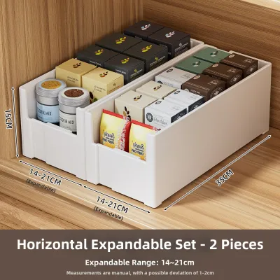 youqin | Adjustable Divided Drawer Organizer Box