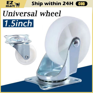 Furniture Casters Stroller Wheel Swivel Caster with Rubber Mount Ball Bearing Wheels Heavy Wheel Household Accessory