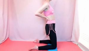 Portable Yoga Knee Pad Extra Thick Elbows Protective Pad PU Yoga Pilates Workout Kneeling