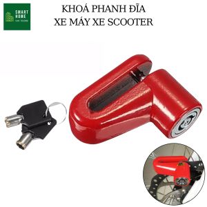 Khoá xe scooter xe máy điện chống dắt chống trộm chống bụi chống nước