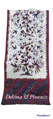 Gendongan Bayi Motif Burung Phoenix Hong Pohon Delima Batik Tulis Lasem Handmade Asli