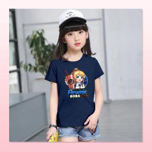 Printing DTF / Kaos Anak Usia 1 - 12 Tahun Printing DTF Boba Anime