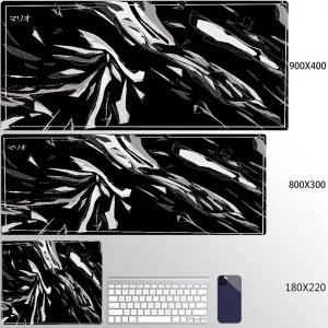 Bandai | Hot Sell Large Gaming Mouse Pad Multi-size Gamer Mat Abstract XL Computer Cushion Keyboard Desk Non-Slip Rubber Locking Edge Rug