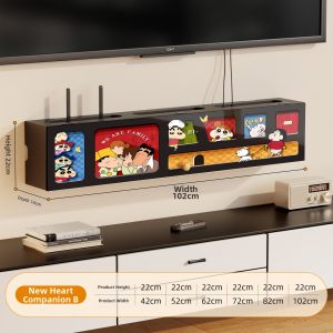 CTYLIGHTZ | No-Drill Router Storage Box Shelf