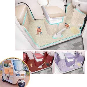 Custom Fit Full Enclosure Electric Tricycle Floor Mats