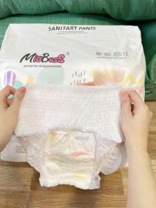 50 miếng Băng vệ sinh quần phụ nữ Miobuss (35-65kg) ( có màng bọc kháng khuẩn)