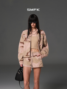 SMFK | Zippered Loose Sport Jacket