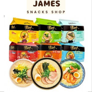 统一汤达人袋装方便面【日式豚骨拉面 /酸辣豚骨面/韩式辣牛肉/海鲜拉面/罗宋汤面】125Gx 5 PACK    TONGYI TANG DA REN INSTANT NOODLE【JAPANESE PORK BONE/SOUR SPICY PORK BONE/KOREAN SPICY BEEF/SEAFOOD RAMEN/RUSSIAN SOUP NOODLE】125G X 5 PACK