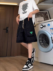 Quần Short Công Sở Nam Mùa Hè Mỏng Có Túi Lớn Ngoài Trời Quần Dài Năm Điểm Thể Thao Rộng Rãi Cạp Vừa Quần Short Thẳng Thoáng Khí Co Giãn