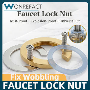 Anti Wobble Faucet Nut 32mm Solid Brass C Shaped Sink Tap Fastener Easy Install Fixing Lock