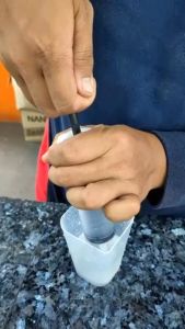 Penyuntik Pressure Pokok Durian Sawit 22.5cm Panjang Chemjet Pressure Injector Suitable for Durian Tree Palm Tree 22.5cm Long 农药注射器榴莲黑头病专用