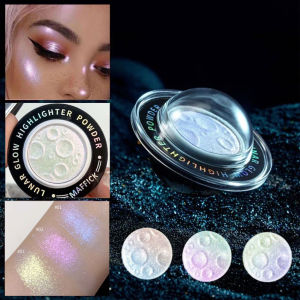 Dorisna Planet Highlighter Aurora Brightening Sparkling Powder Shimmer Water Light Contour Face Body Glitter Makeup Cosmetics